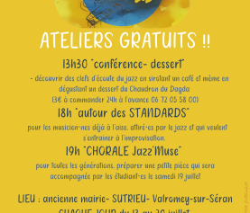 Ateliers Gratuits Jazz’Muse 2025