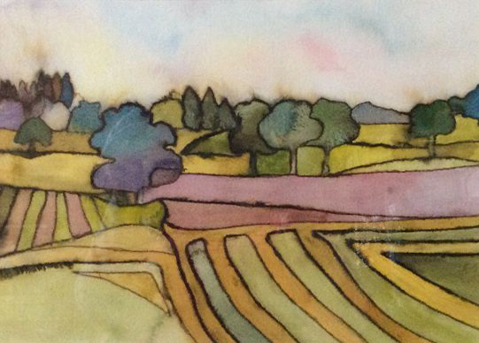 sutrieu-1 aquarelle Joanne Bowes